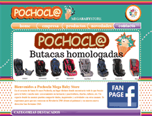 Tablet Screenshot of pochocla.com.ar